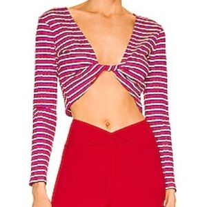 NWT Year of Ours Twist Front Top